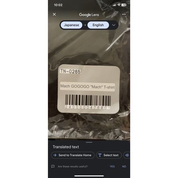 SPEED RACER ‘Mach 5’ Go-Go-Go T-Shirt sz S | Black (New) - Picture 9 of 9